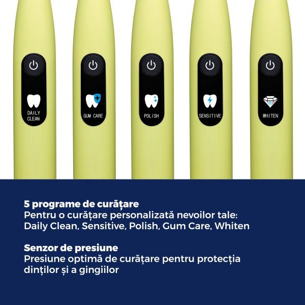 BEURER Periuta de dinti electrica sonica Splashy Lemon Green Planet SC50