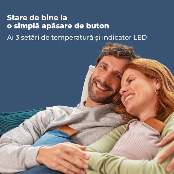 BEURER Perna electrica cu acumulator albastru