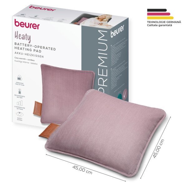 BEURER Perna electrica cu acumulator liliac