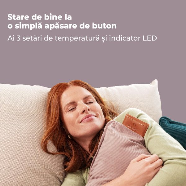 BEURER Perna electrica cu acumulator liliac