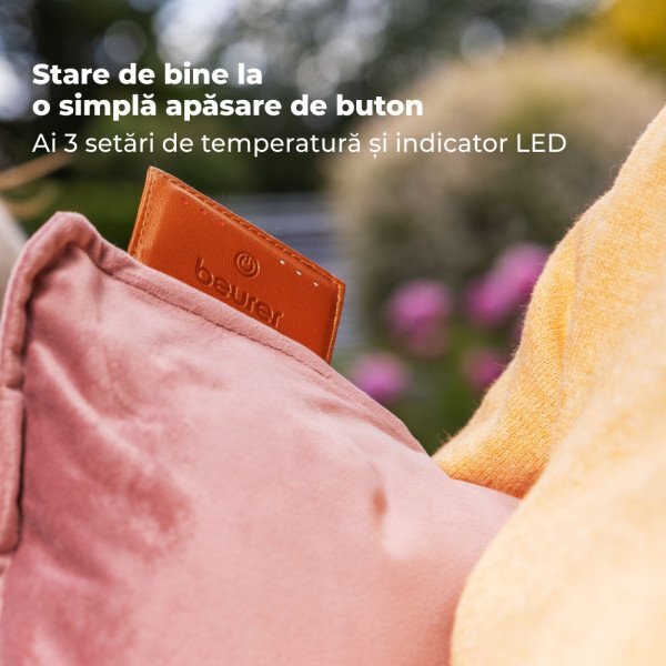 BEURER Perna electrica cu acumulator rose