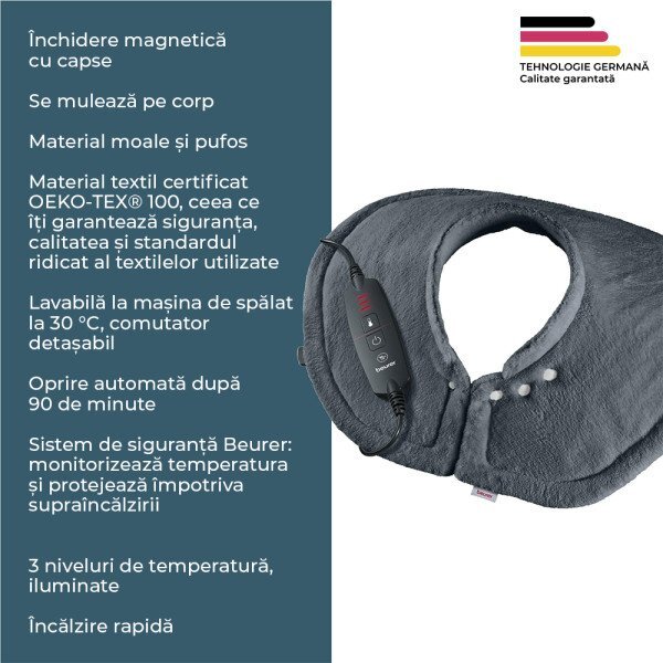 BEURER Perna electrica pentru umeri si spate Cosy