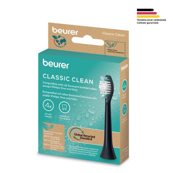 BEURER Set 4 rezerve pentru periuta de dinti Classic Clean SC30SC50