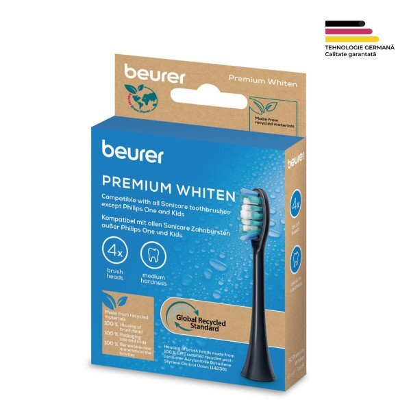 BEURER Set 4 rezerve pentru periuta de dinti Premium Whiten SC30SC50