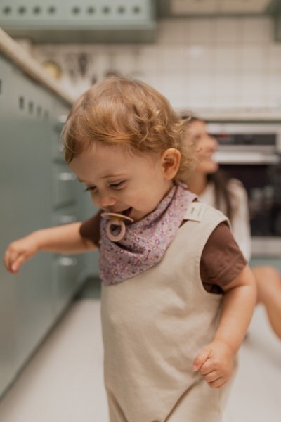 BIBS Bavetica Bandana x Liberty Eloise Blush