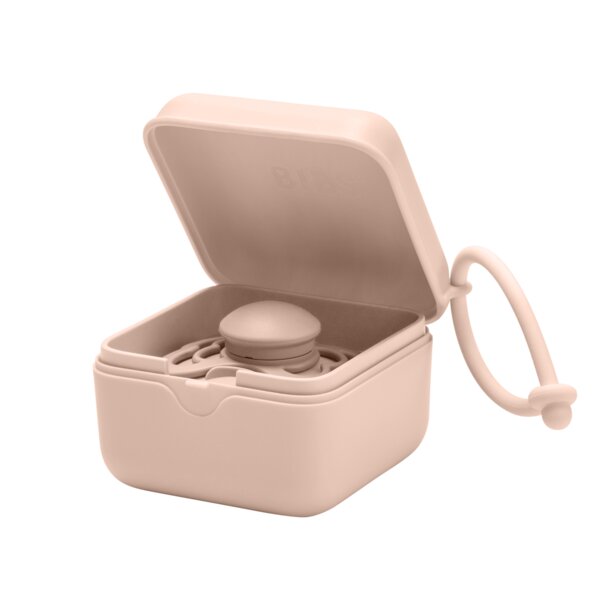 BIBS Cutie multifunctionala pentru depozitare suzete Blush
