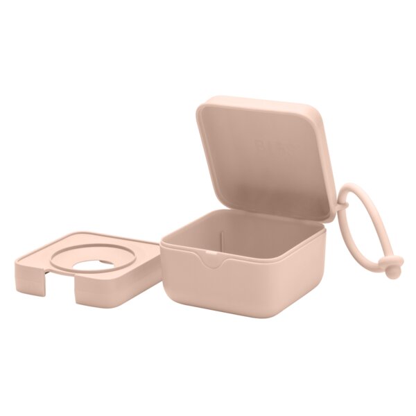 BIBS Cutie multifunctionala pentru depozitare suzete Blush