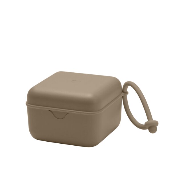 BIBS Cutie multifunctionala pentru depozitare suzete Dark Oak