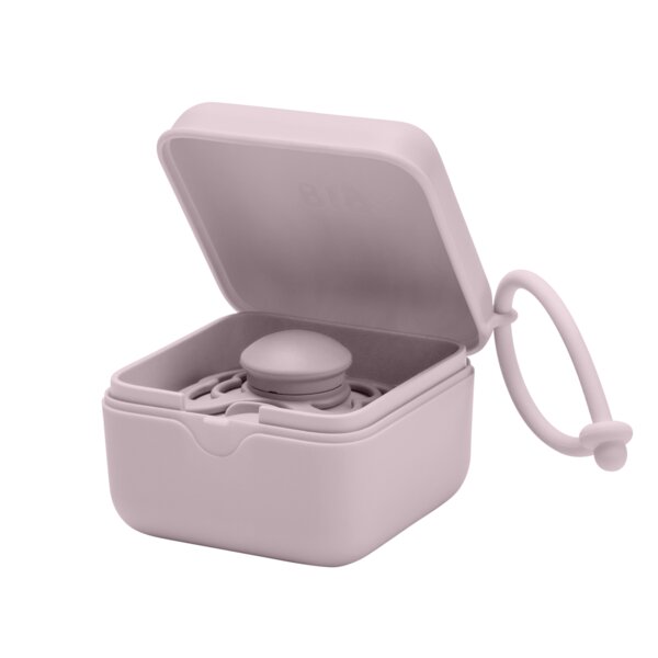 BIBS Cutie multifunctionala pentru depozitare suzete Dusky Lilac