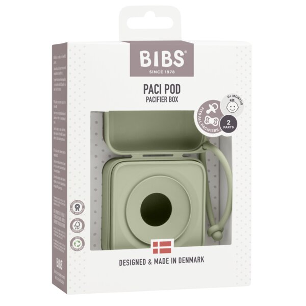 BIBS Cutie multifunctionala pentru depozitare suzete Sage