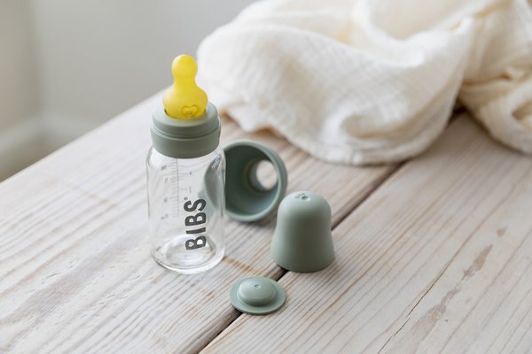 BIBS Kit pentru biberon din sticla blush