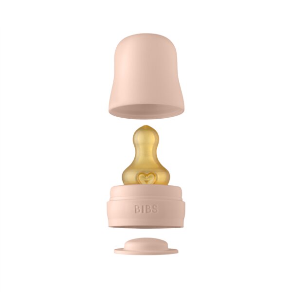 BIBS Kit pentru biberon din sticla blush