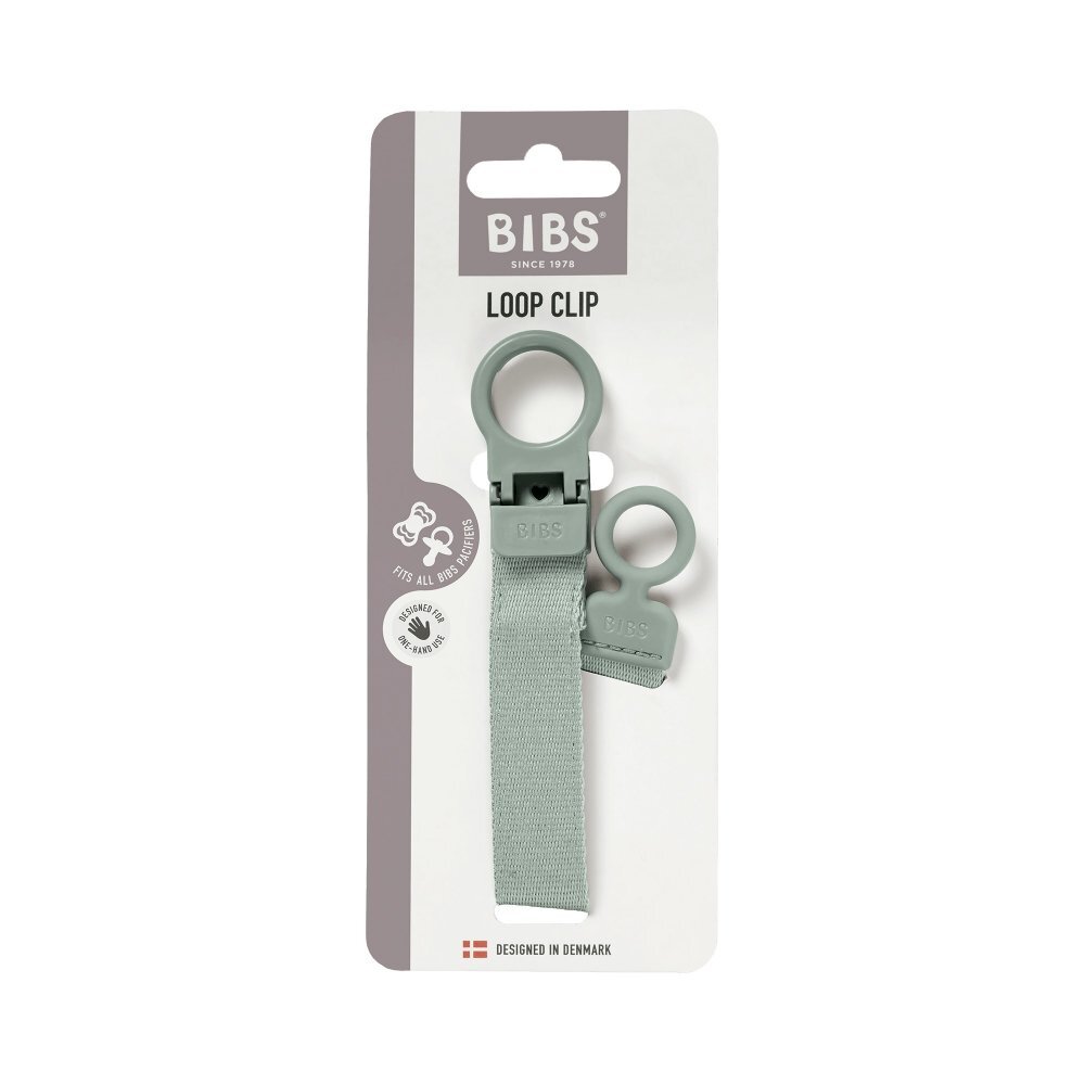 BIBS Lantisor clip Loop pentru suzeta Sage