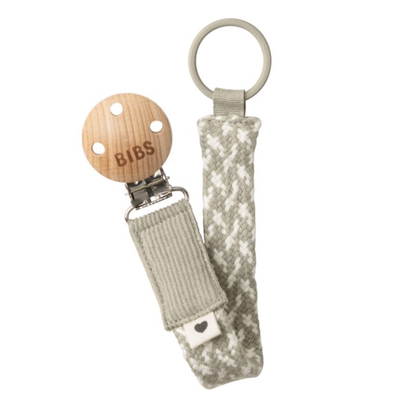 BIBS Lantisor clip pentru suzeta Sand-Ivory