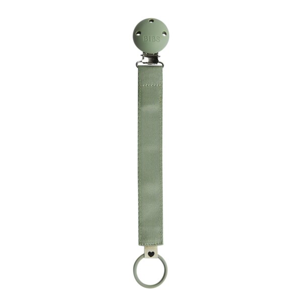 BIBS Lantisor clip Ribbon pentru suzeta Sage