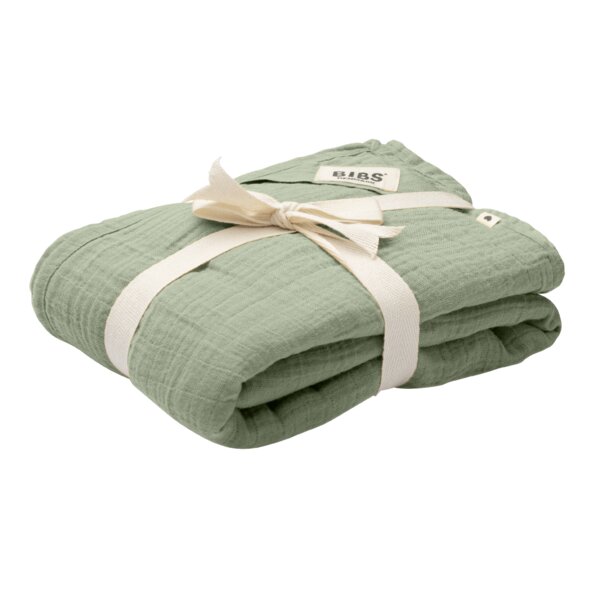 BIBS Muselina Swaddle 120x120 cm Sage