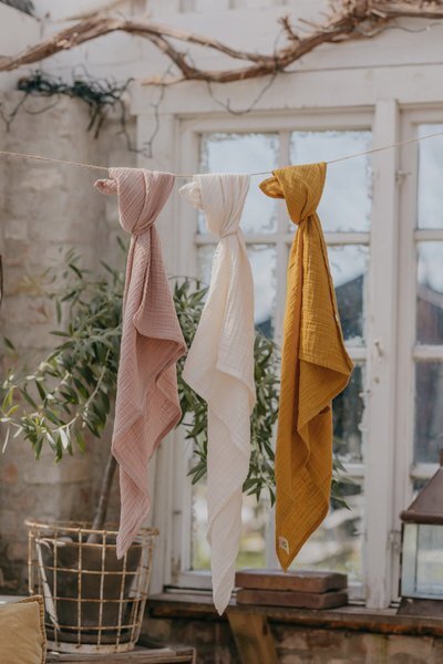 BIBS Muselina Swaddle 120x120 cm sand