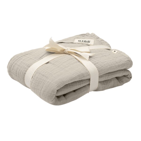 BIBS Muselina Swaddle 120x120 cm sand