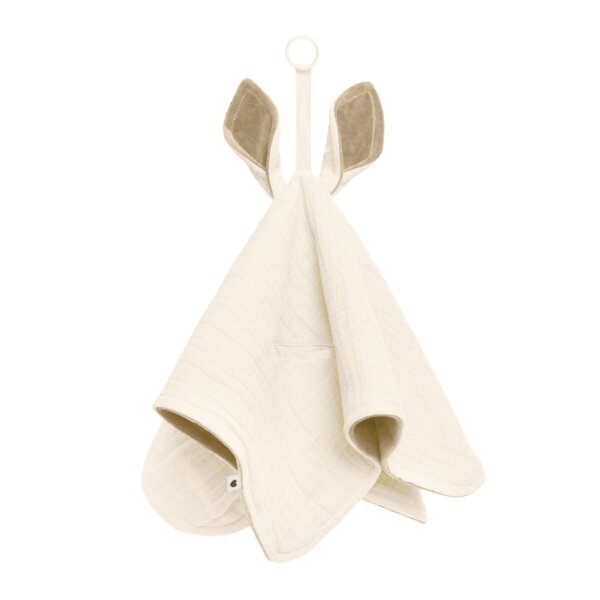 BIBS Paturica cu urechiuse Kangaroo ivory