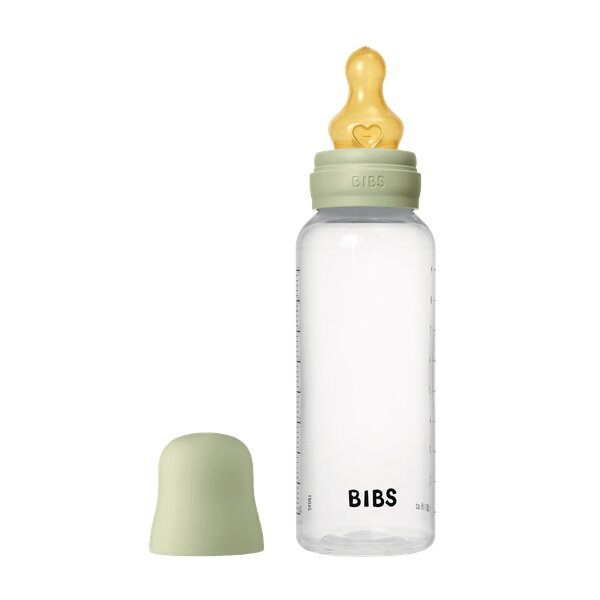 BIBS Set complet biberon anticolici 270 ml latex Sage