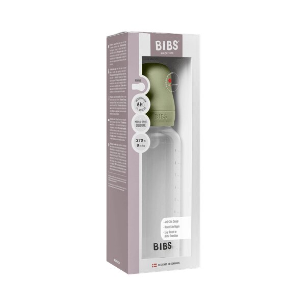 BIBS Set complet biberon anticolici 270 ml silicon Sage