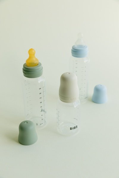 BIBS Set complet biberon anticolici 270 ml silicon Sage