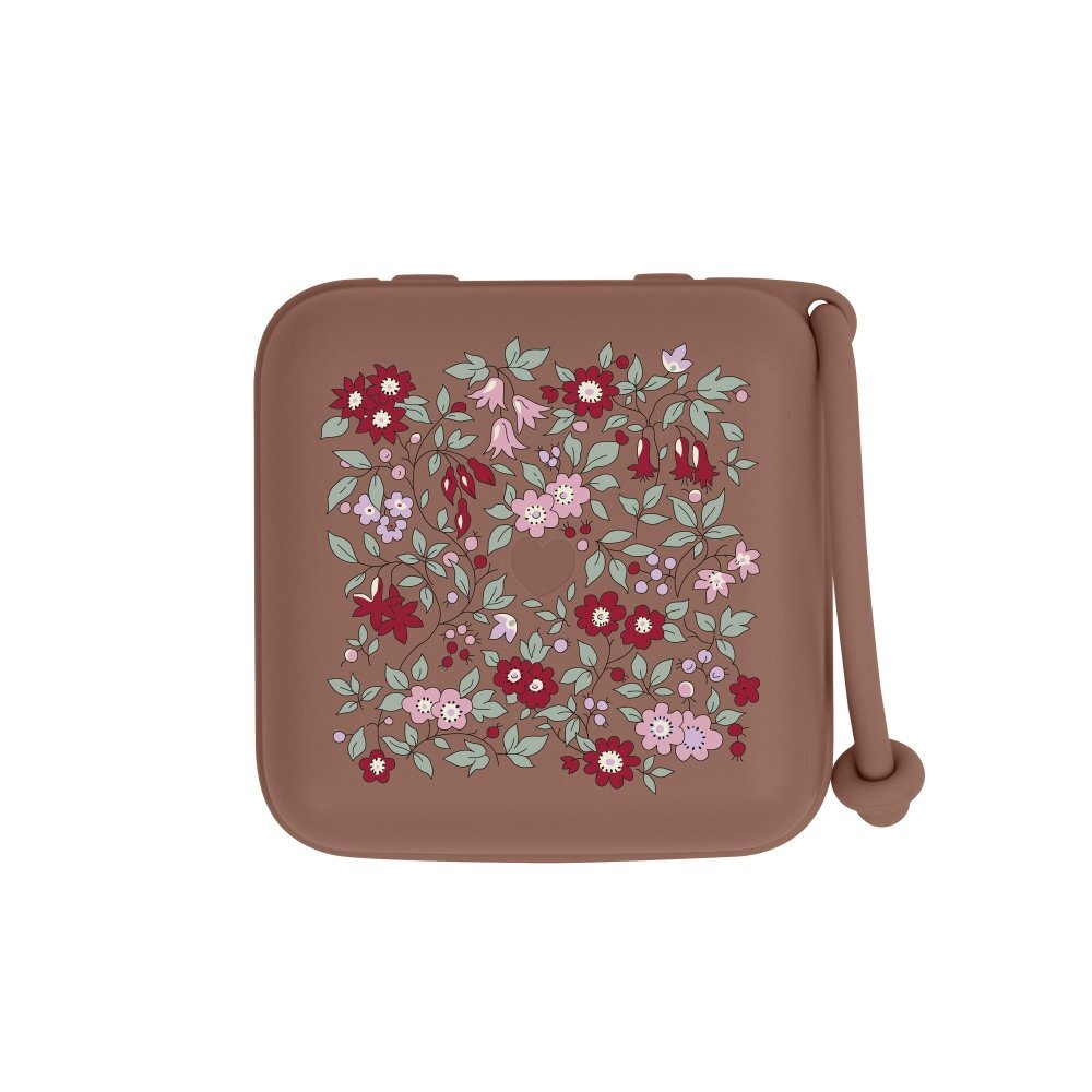 BIBS Set cutie cadou X Liberty Xmas Bundle cu bavetica cutie de suzeta clip suzeta si jucarie multisenzoriala