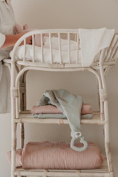 BIBS Set de 2 museline 70x70 cm ivory