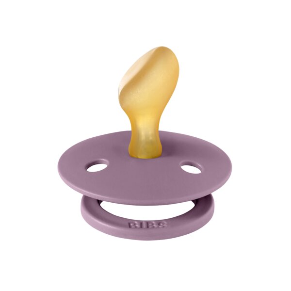 BIBS Suzeta Colour Latex tetina anatomica 6 luni + Mauve