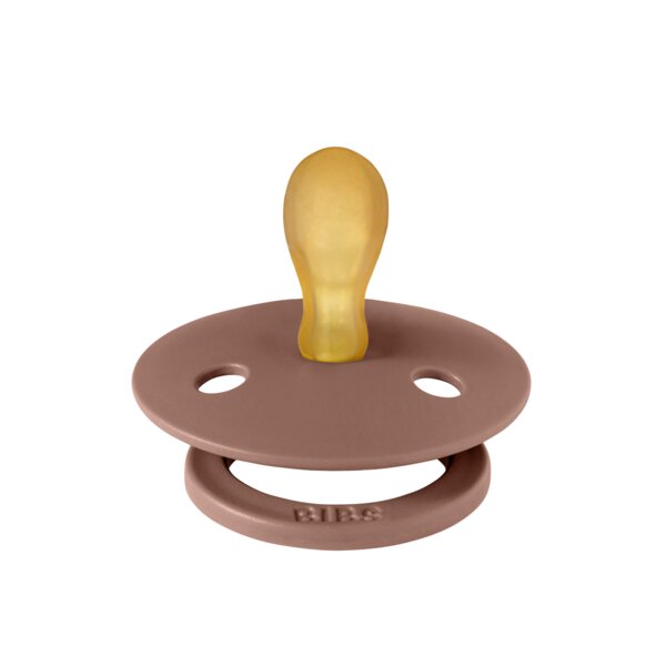 BIBS Suzeta Colour Latex tetina simetrica 0 luni + Woodchuck