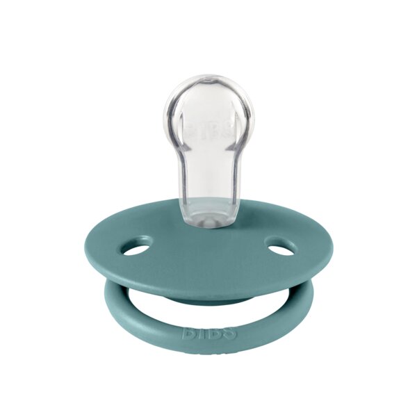 BIBS Suzeta de lux silicon tetina rotunda marime universala 0-3 ani Island Sea