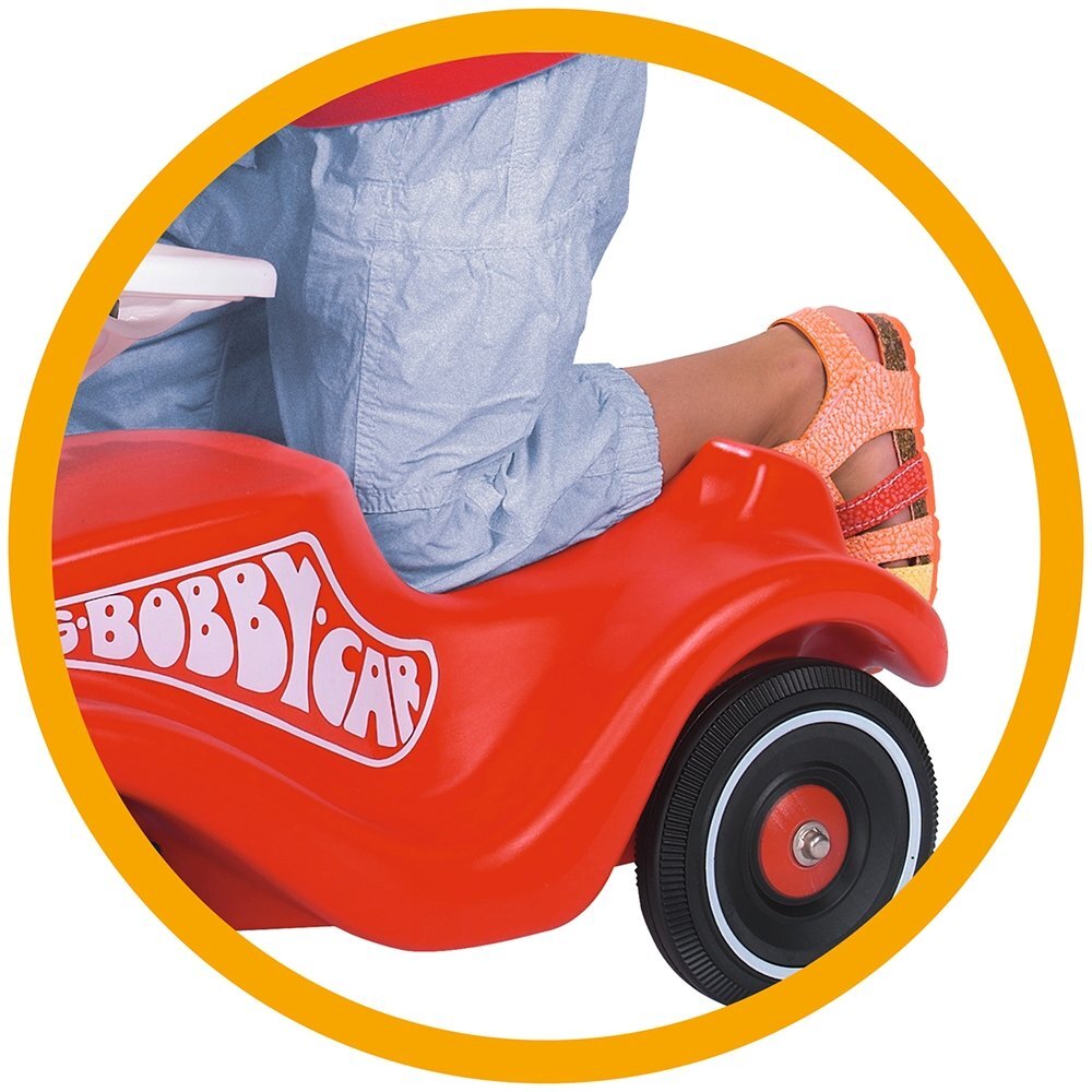 BIG Masinuta pentru copii fara pedale Bobby Car Classic potrivita copiilor cu varsta peste 1 an cu greutatea pana la 35 kg dimensiuni 58x30x38 cm