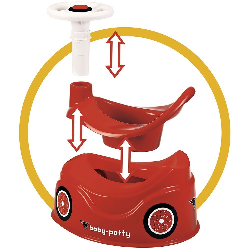 BIG Olita educativa pentru copii Baby Potty red