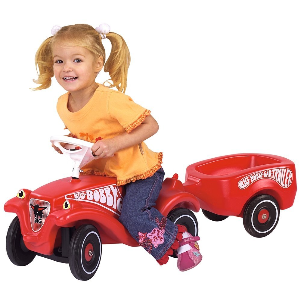 BIG Remorca Bobby Car red