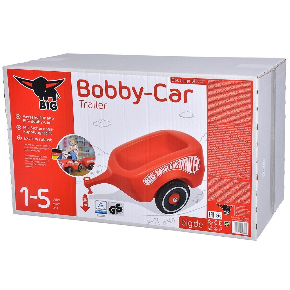 BIG Remorca Bobby Car red