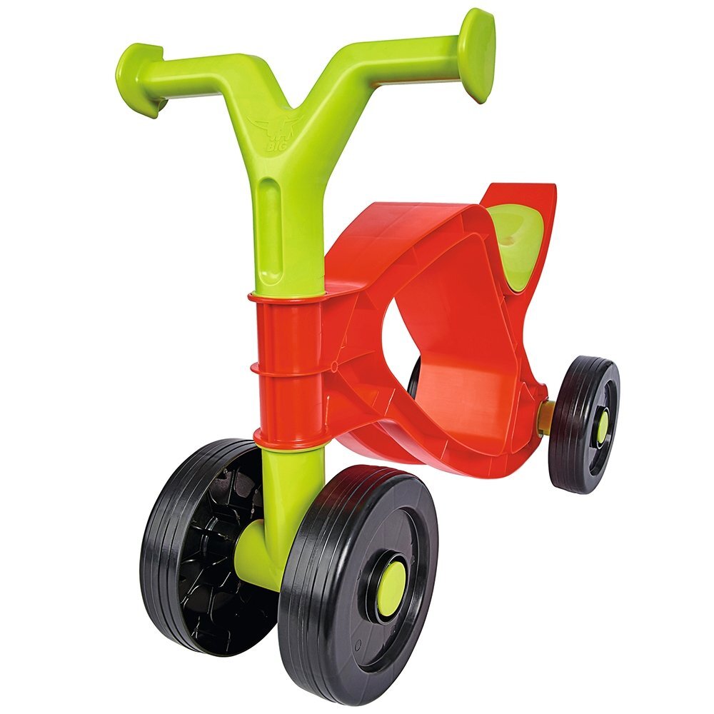 BIG Ride-On fara pedale Flippi red green sezut ergonomic varsta recomandata 15 ani dimensiuni 49x21x36 cm