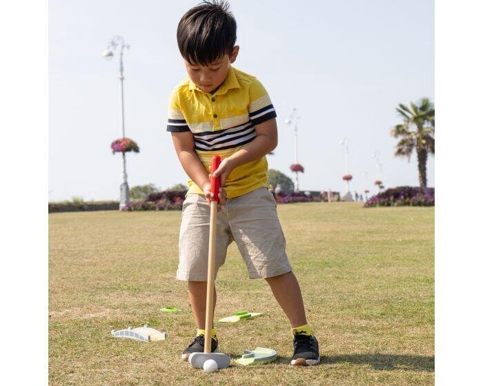 BigJigs Toys Joc mini golf din lemn
