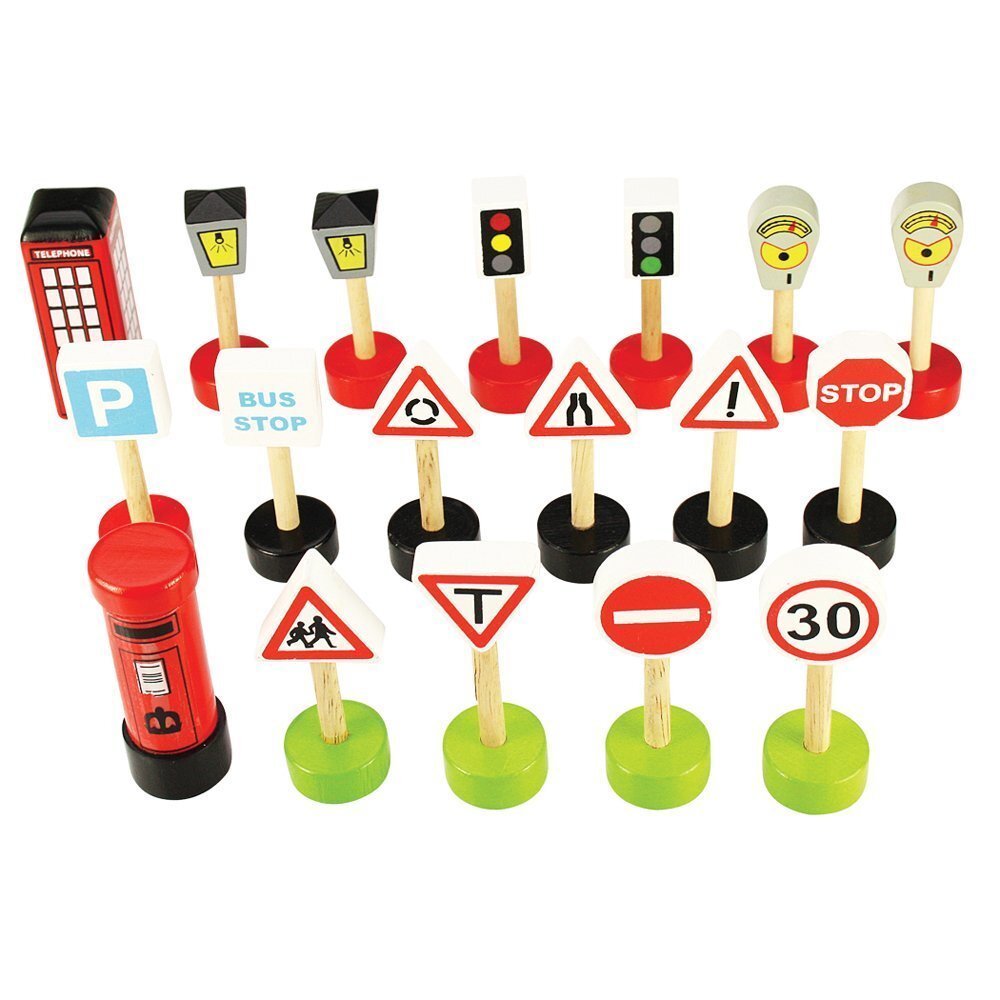 BigJigs Toys Semne de circulatie