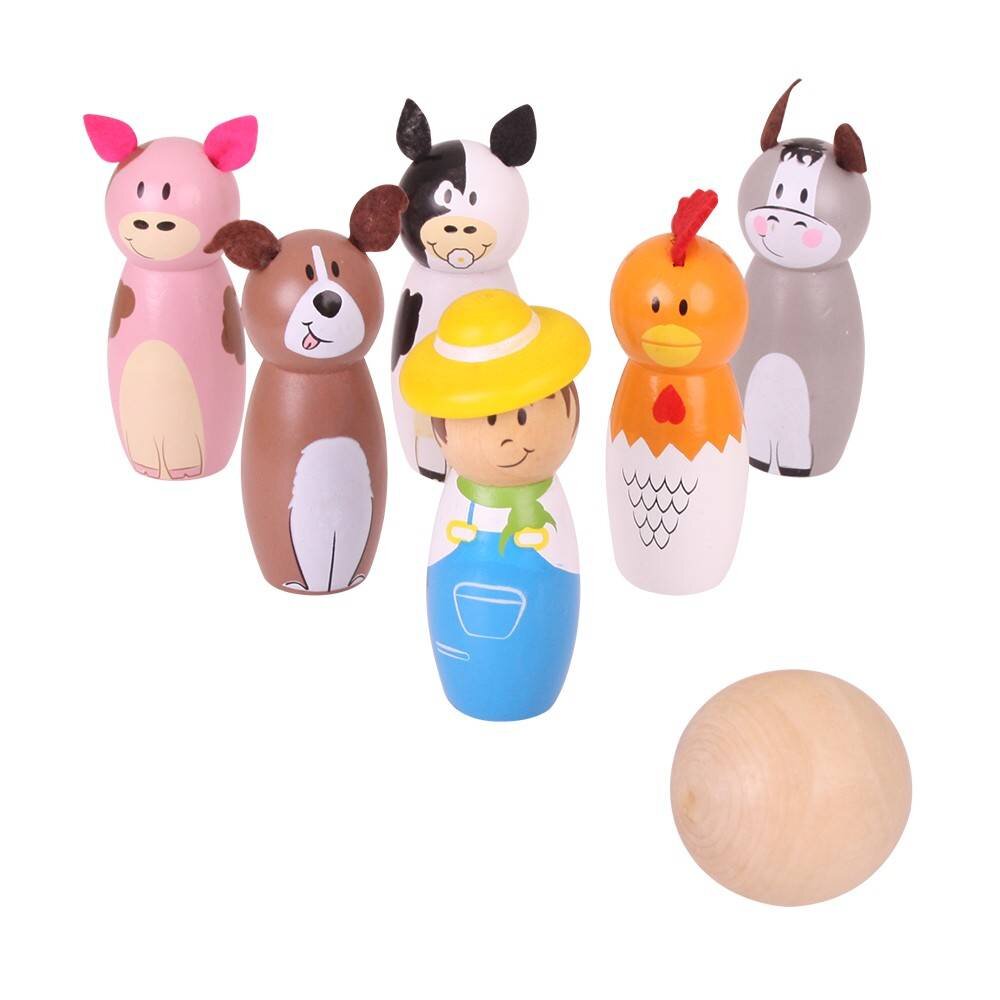 BigJigs Toys Set popice - Animale de la ferma