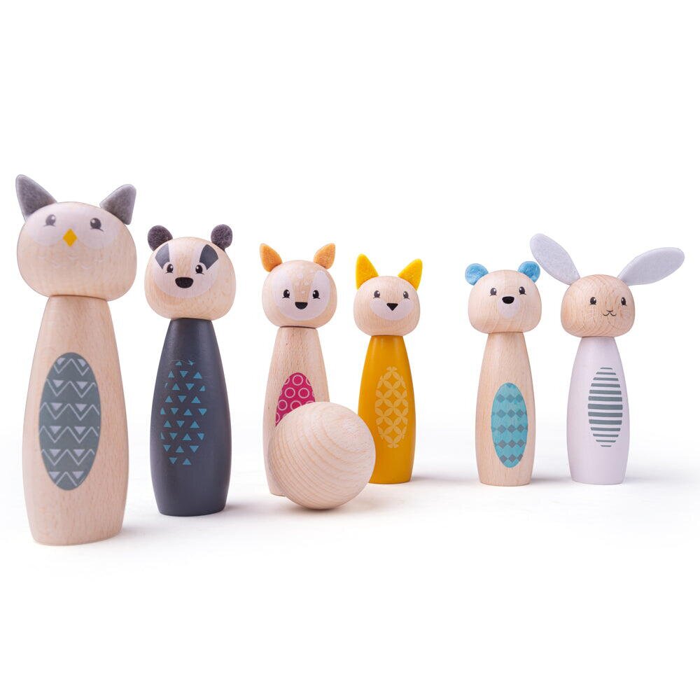 BigJigs Toys Set popice Animalute vesele