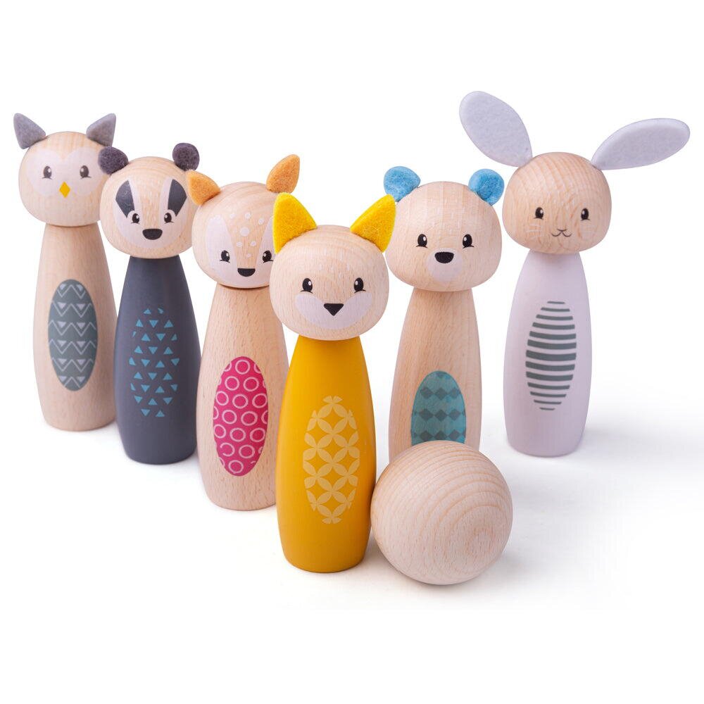 BigJigs Toys Set popice Animalute vesele