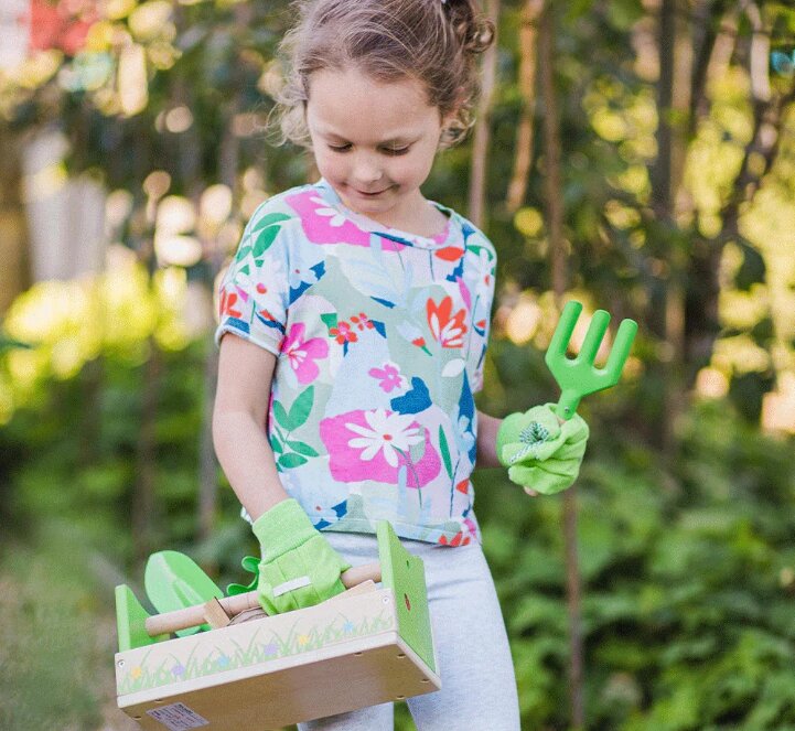 BigJigs Toys Setul micutului gradinar