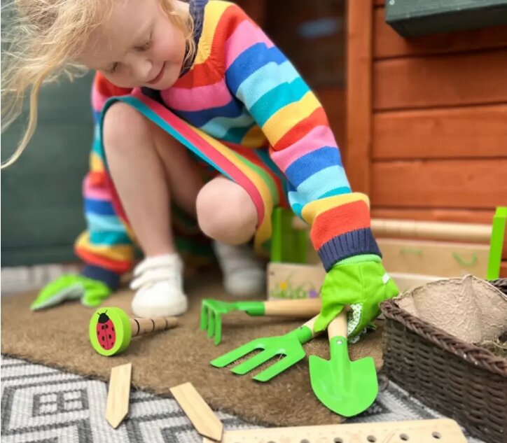 BigJigs Toys Setul micutului gradinar