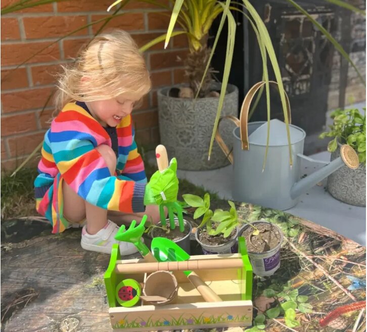 BigJigs Toys Setul micutului gradinar