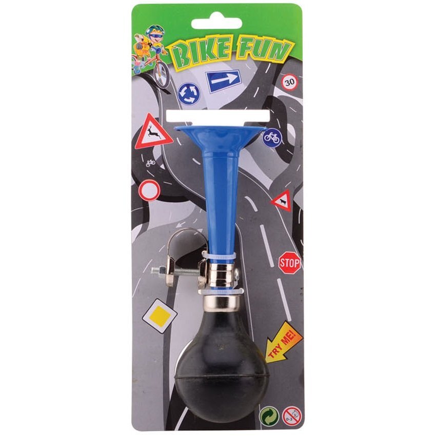 Bike Fun Claxon mini-trompeta albastra