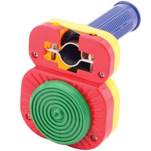 Bike Fun Maner galben pentru bicicleta cu zgomot de motor