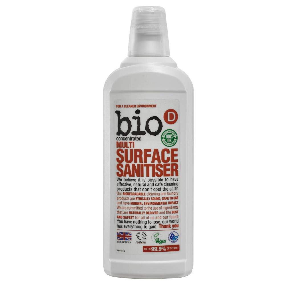 Bio-D Solutie curatare pentru suprafete multipe Vegan 750ML