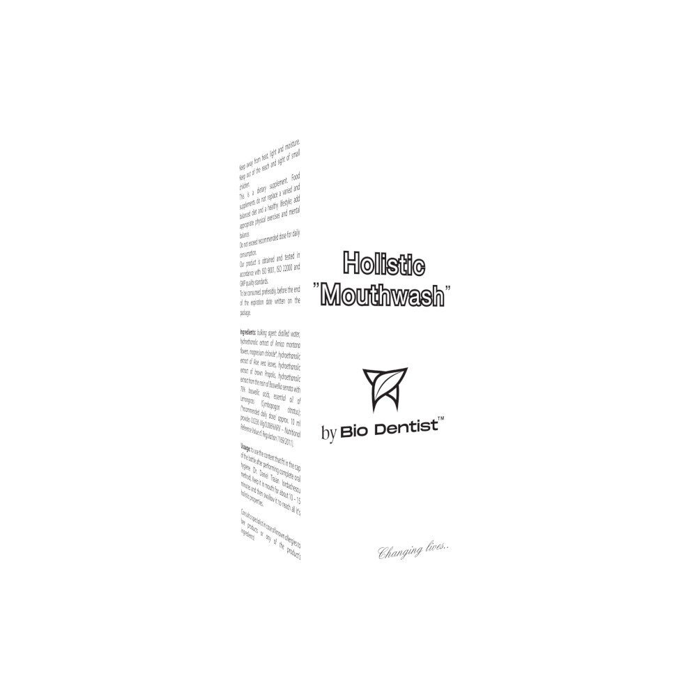 Bio Dentist Apa de gura Holistic Mouthwash 100 ml
