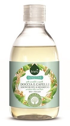 Biolu Lotiune pentru spalare bebelusi si adulti Sensitive bio 300ml