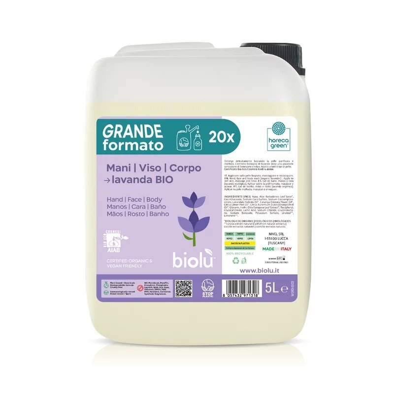 Biolu Sapun lichid cu lamaie si lavanda 5l